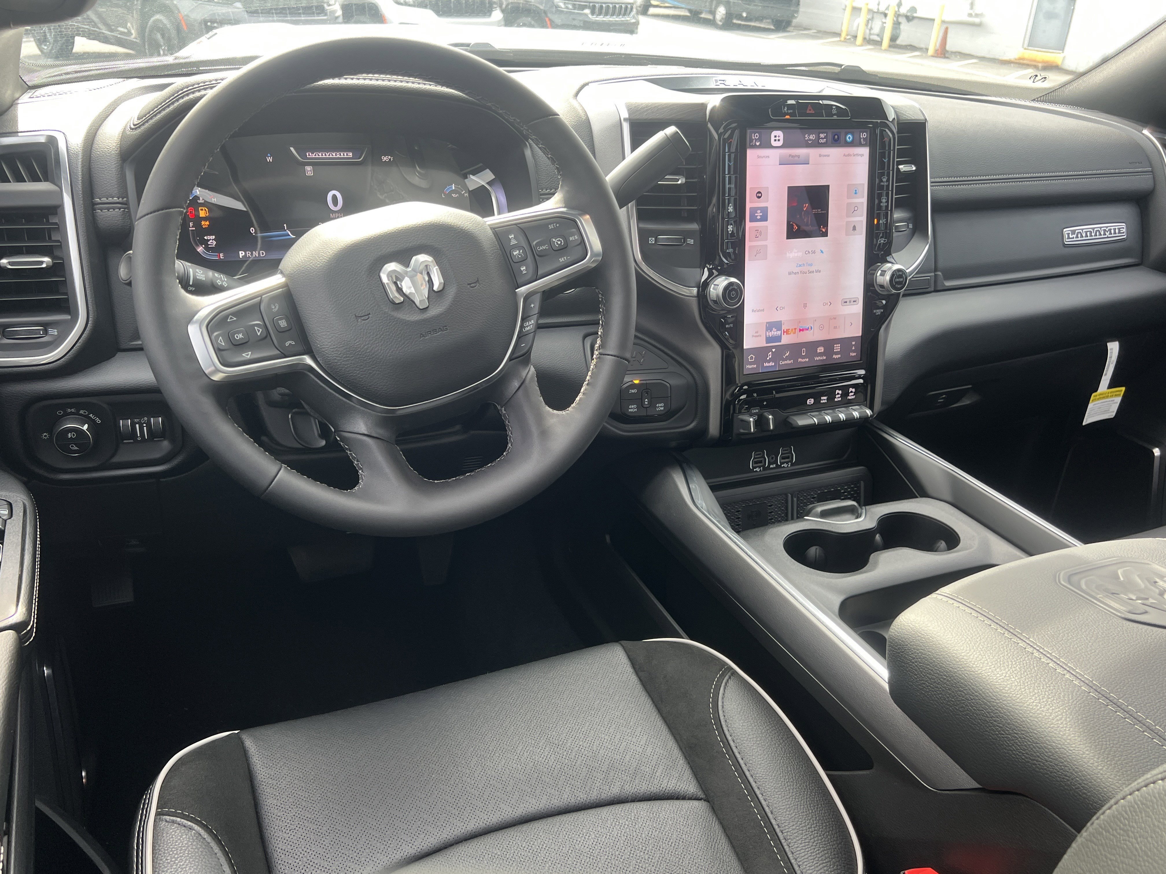 New 2026 Bright White Clearcoat Ram Laramie image 22