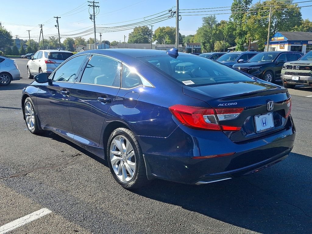 Certified Used 2018 Obsidian Blue Pearl Honda LX image 4