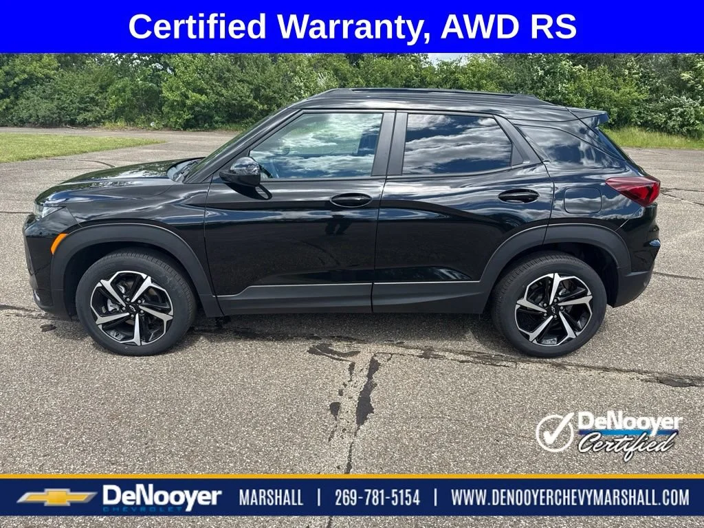 Used 2023 Mosaic Black Metallic Chevrolet RS image 2