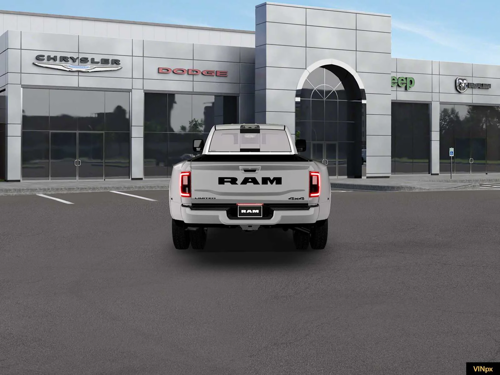 New 2026 Bright White Clear-Coat Exterior Paint RAM Limited image 6