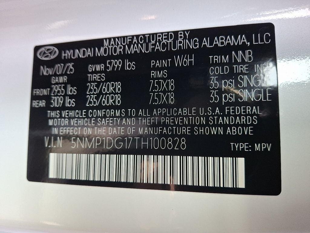 New 2026 Serenity White Hyundai SE image 10