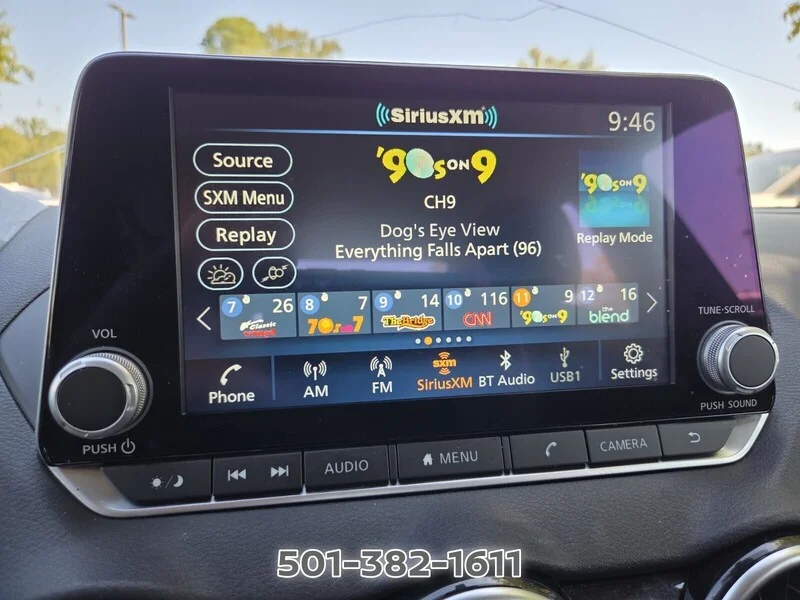 Used 2024 Super Black NISSAN SV CVT image 23