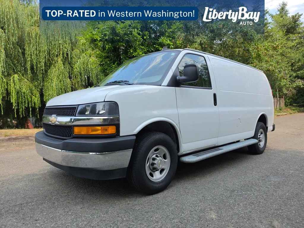 Used 2024 White Chevrolet Work Van image 1