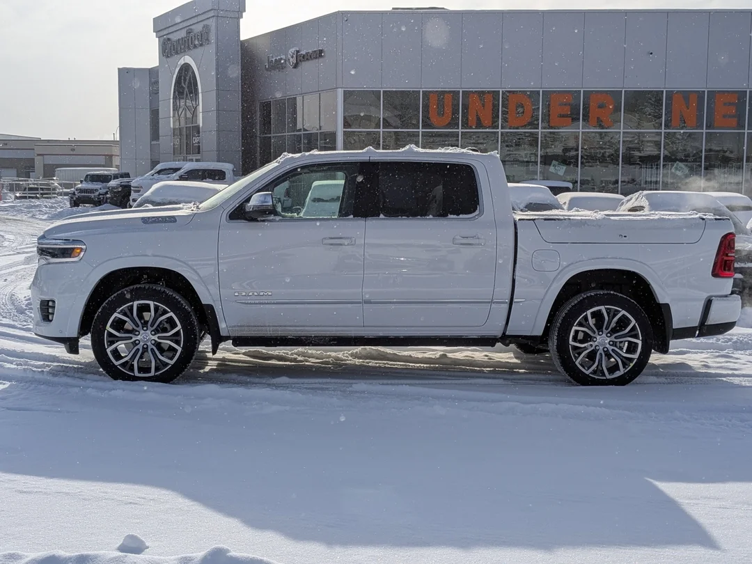 New 2026 White RAM Tungsten - - 4x4 - Bed Utility Group - Multi-function Tailgate - Trailer Brake Control & More! image 5