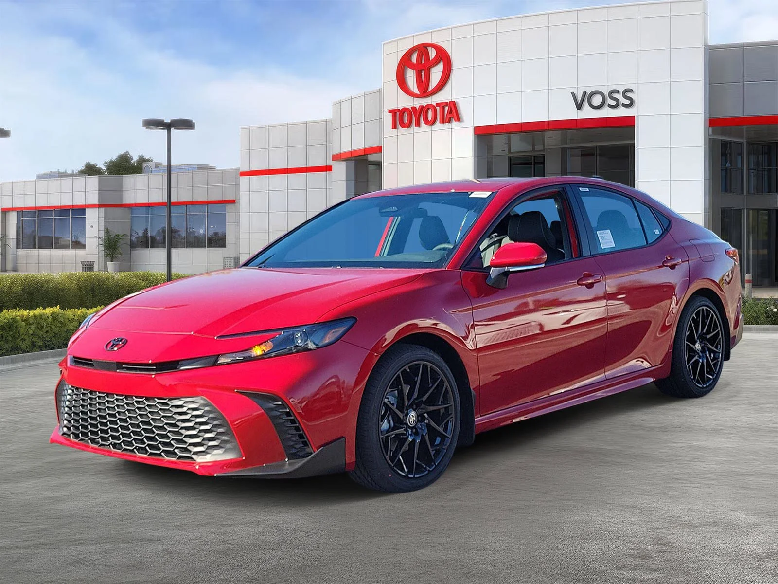 New 2026 Supersonic Red Toyota SE image 2
