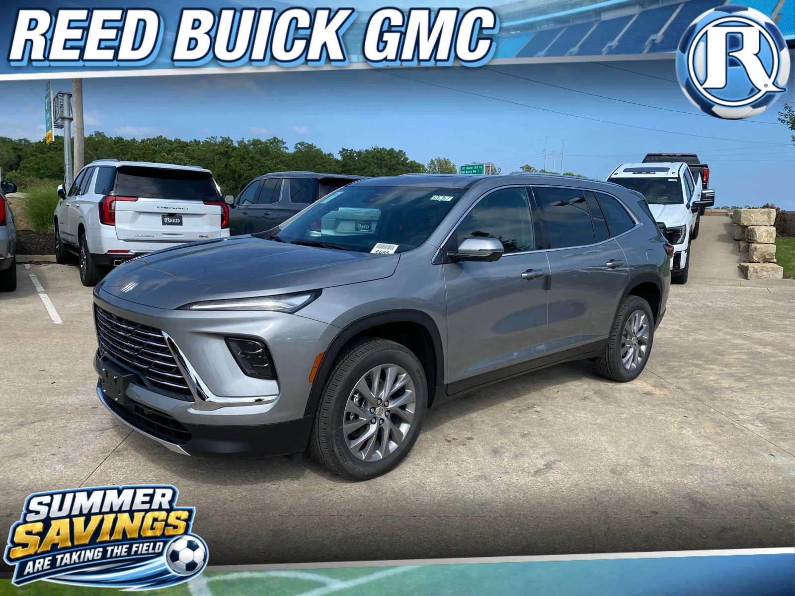 New 2026 Moonstone Gray Metallic Buick Preferred image 1