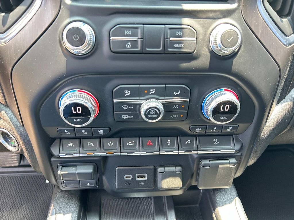 Used 2021 Satin Steel Metallic GMC AT4 image 34