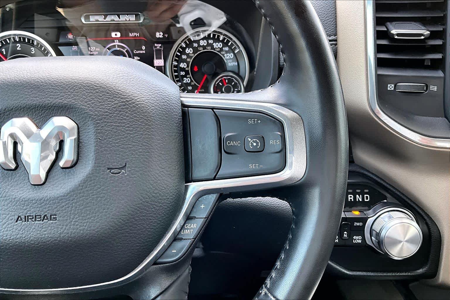 Used 2022 Bright White Clearcoat Ram Laramie image 28