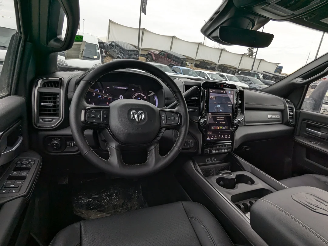 New 2026 White RAM Rebel - - 4x4 - 6.7L Cummins HO Diesel - Level 1 Grp - 5th Wheel Tow Grp & More! image 27