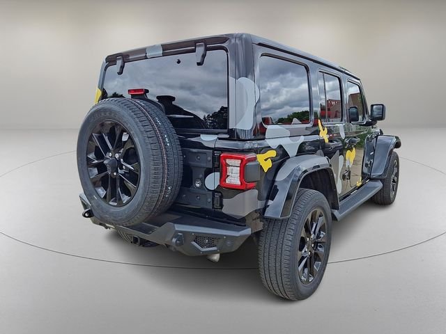 Used 2021 Black Jeep Unlimited Sahara 4xe image 10
