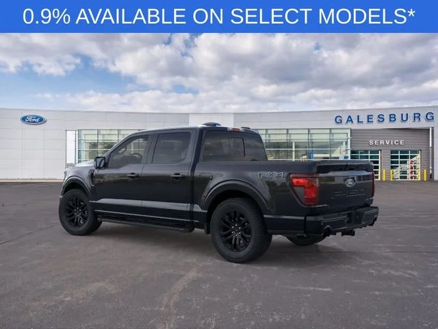 New 2026 Agate Black Metallic Ford XLT image 4