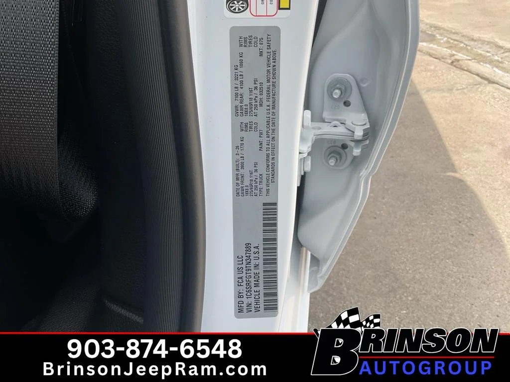 New 2026 Bright White Clearcoat Ram Tradesman image 17