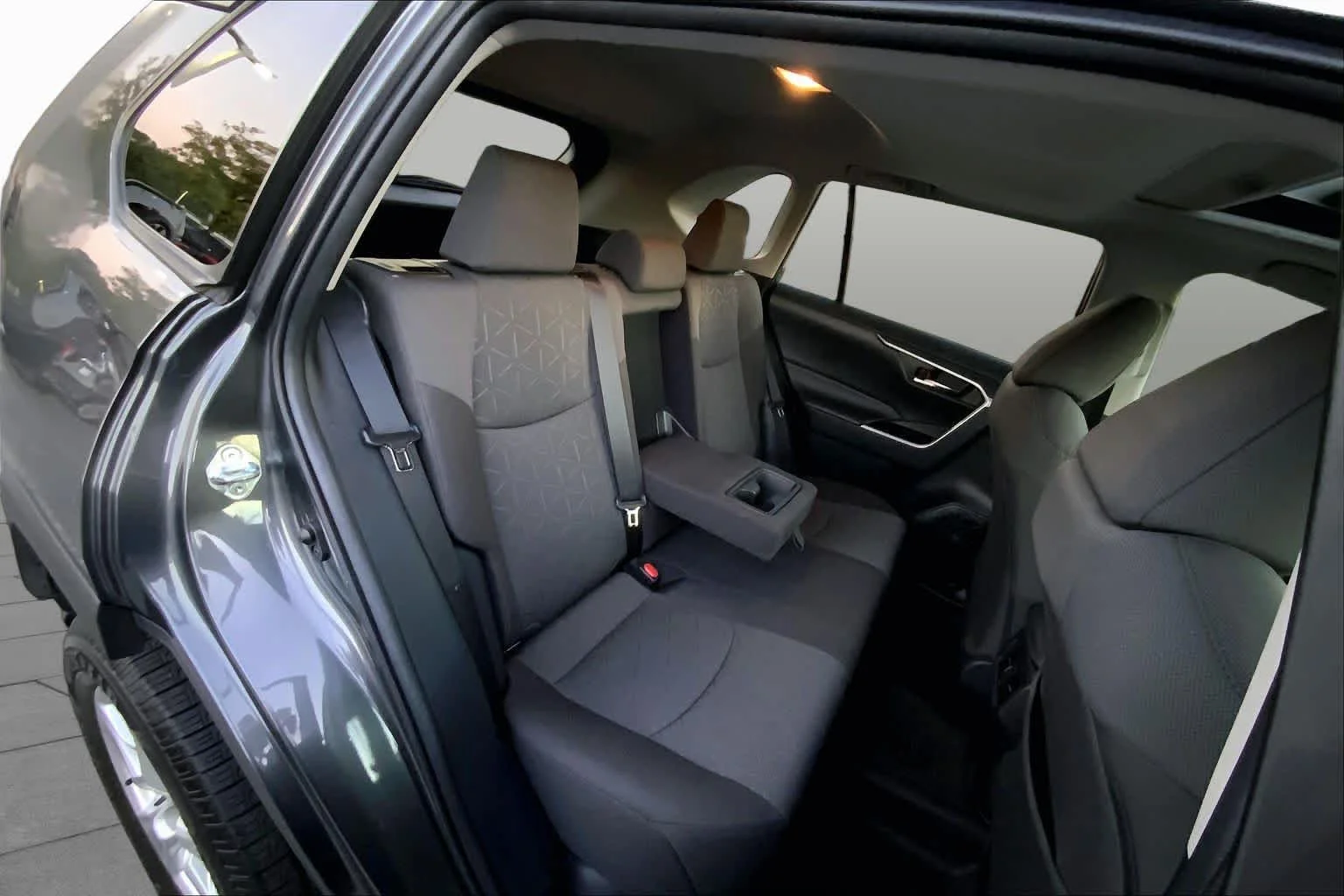 Used 2021 Magnetic Gray Metallic Toyota XLE image 17
