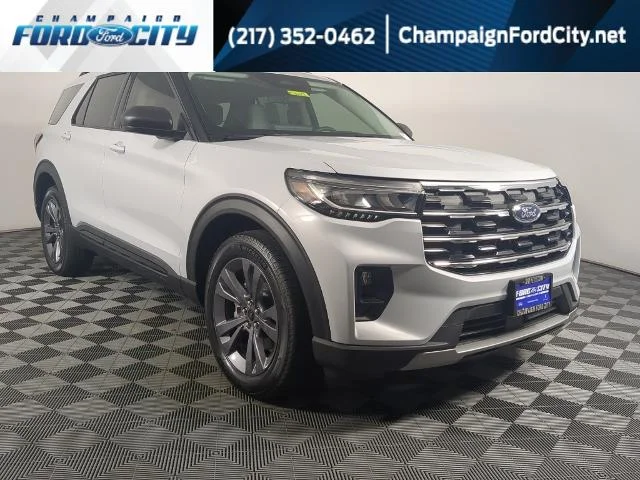 New 2026 Space White Metallic Ford Active image 1