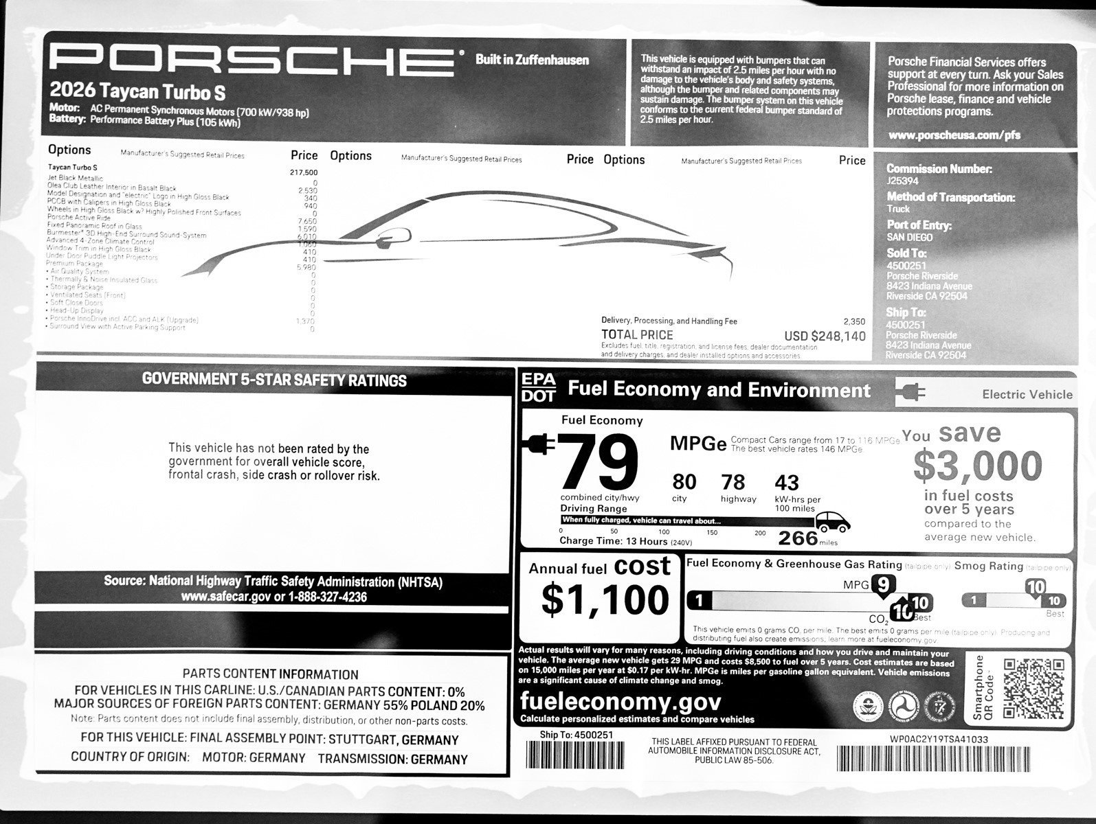 2026 Porsche Taycan Turbo S - Photo 29