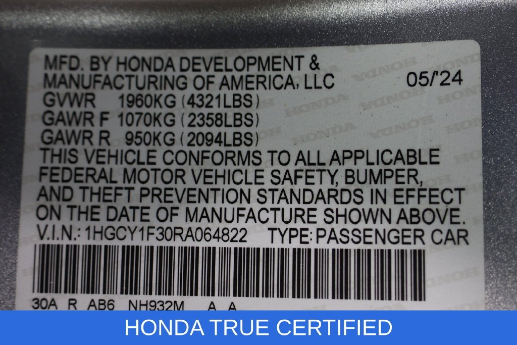 2024 Honda Accord EX - Photo 58