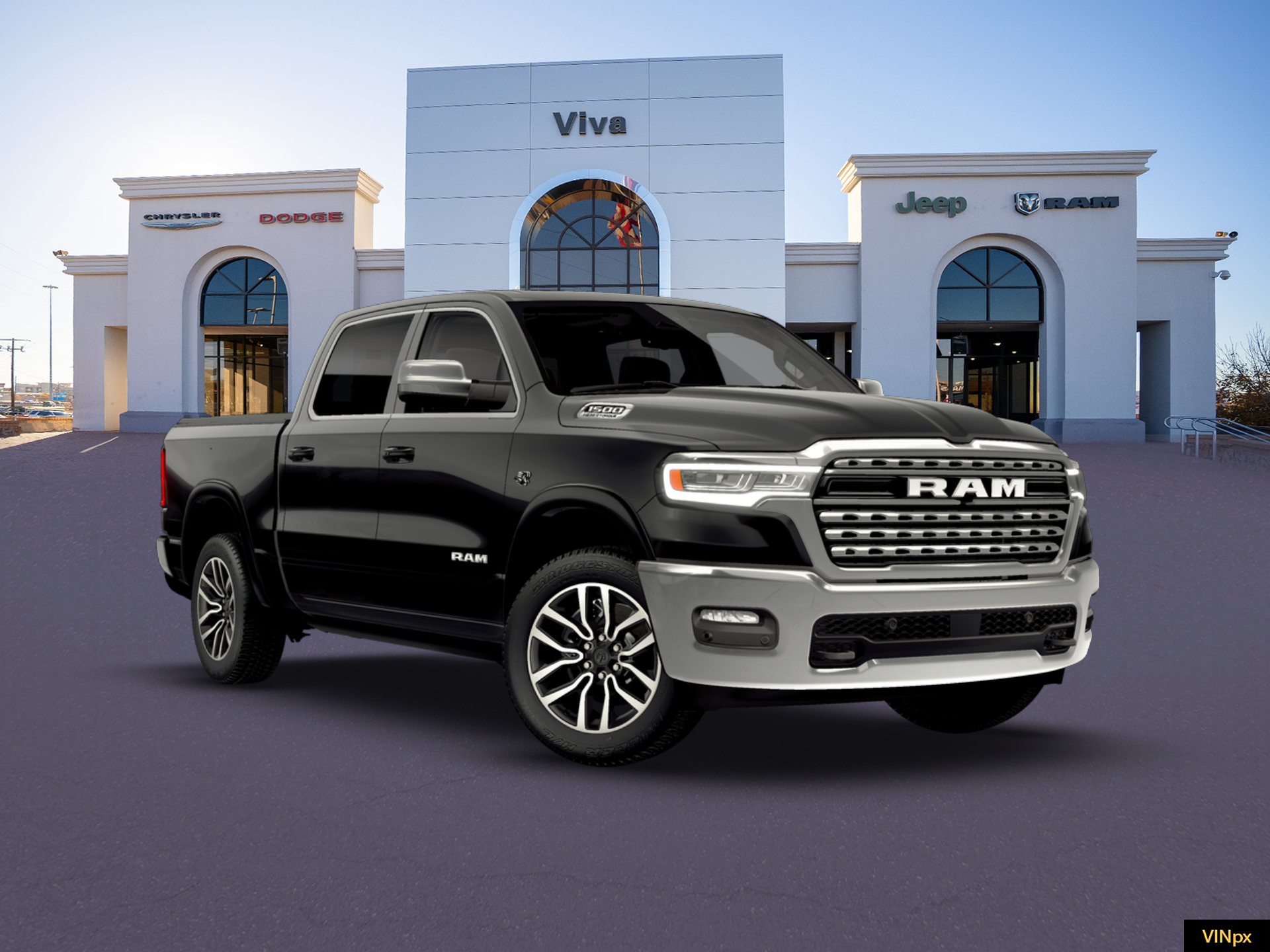 New 2026 Diamond Black Crystal Pearl-Coat Exterior Paint RAM Limited image 10