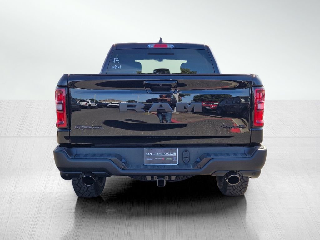 New 2026 Diamond Black Crystal Pearl-Coat Exterior Paint RAM Rebel image 5