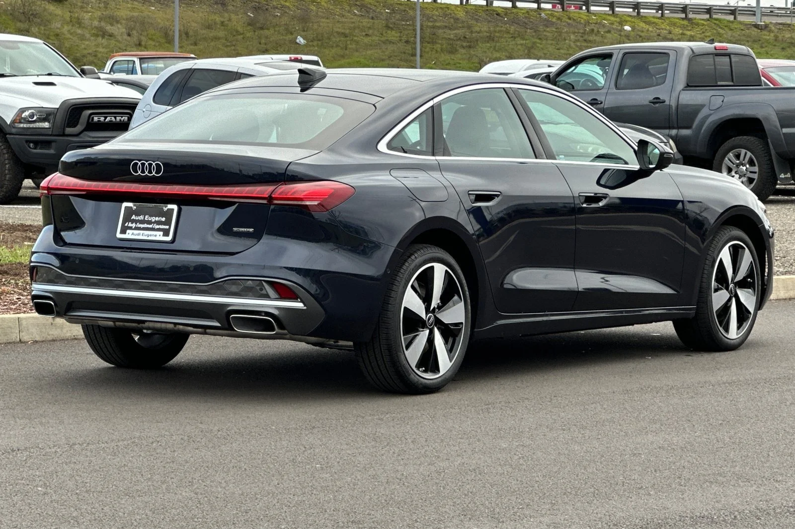 Used 2025 Blue Audi 2.0T Premium Plus image 3