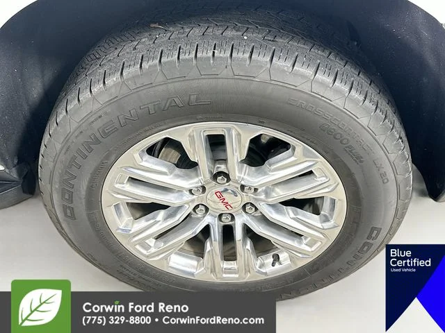 Certified Used 2022 White Frost Tri-Coat GMC SLT image 35