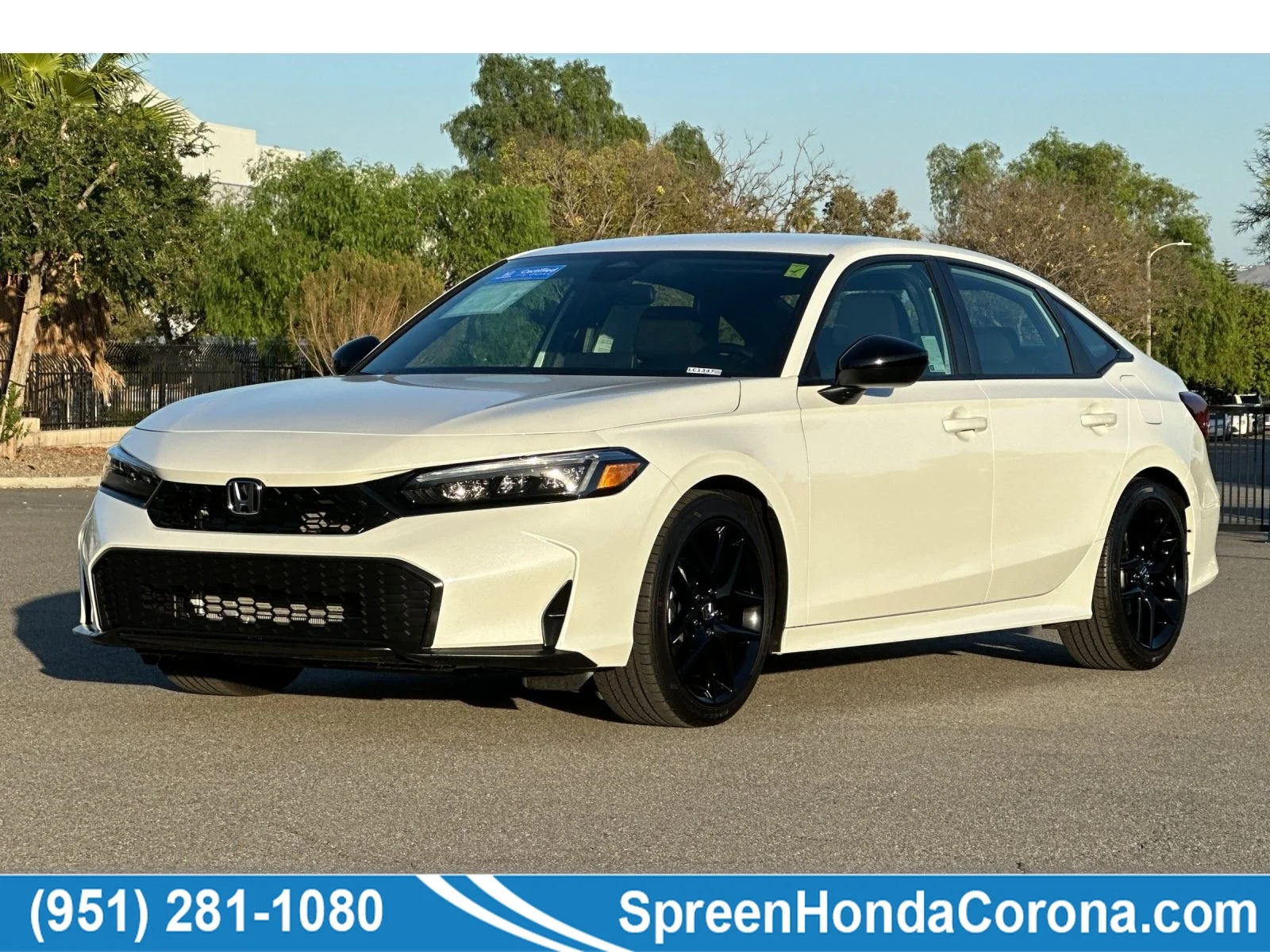 Used 2026 Platinum White Pearl Honda Sport image 1