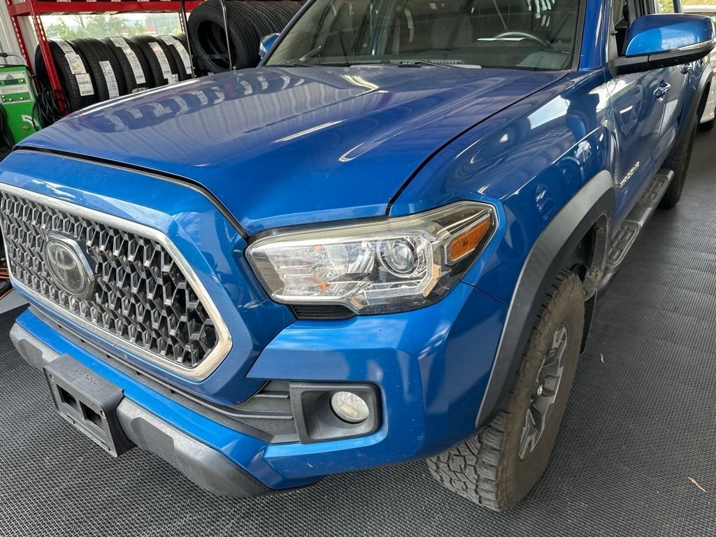 Used 2018 Blazing Blue Toyota TRD Off-Road image 1