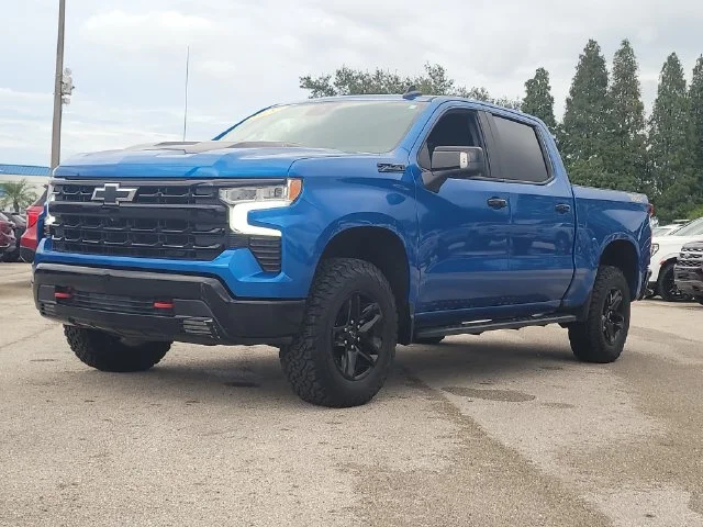 Used 2022 Blue Chevrolet LT Trail Boss image 34