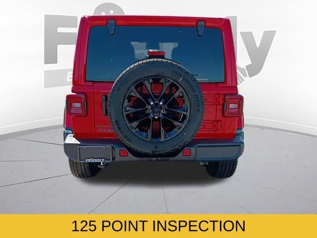 Used 2025 Red Jeep Sahara 4xe image 7