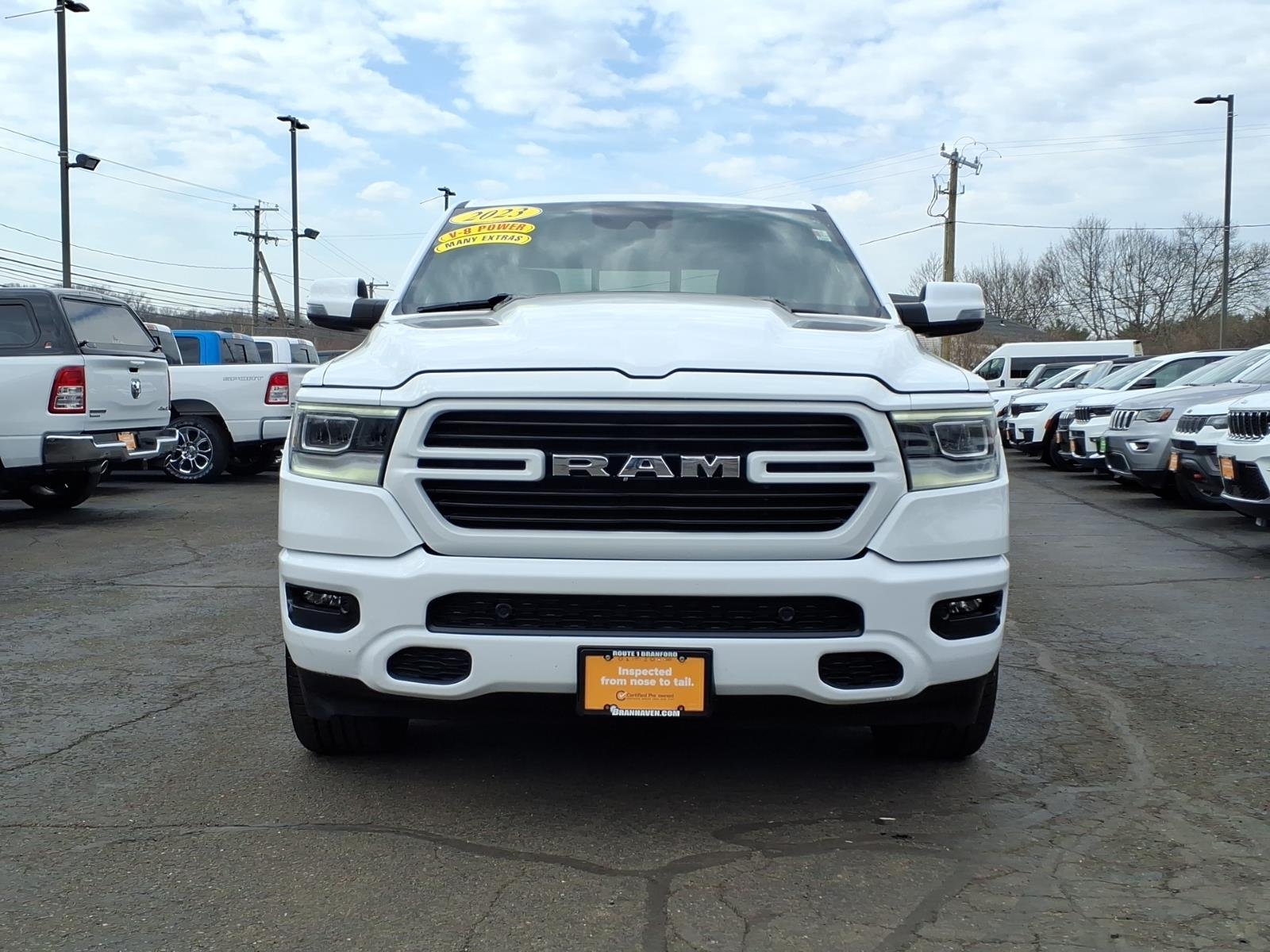 Certified Used 2023 White Ram Laramie image 8