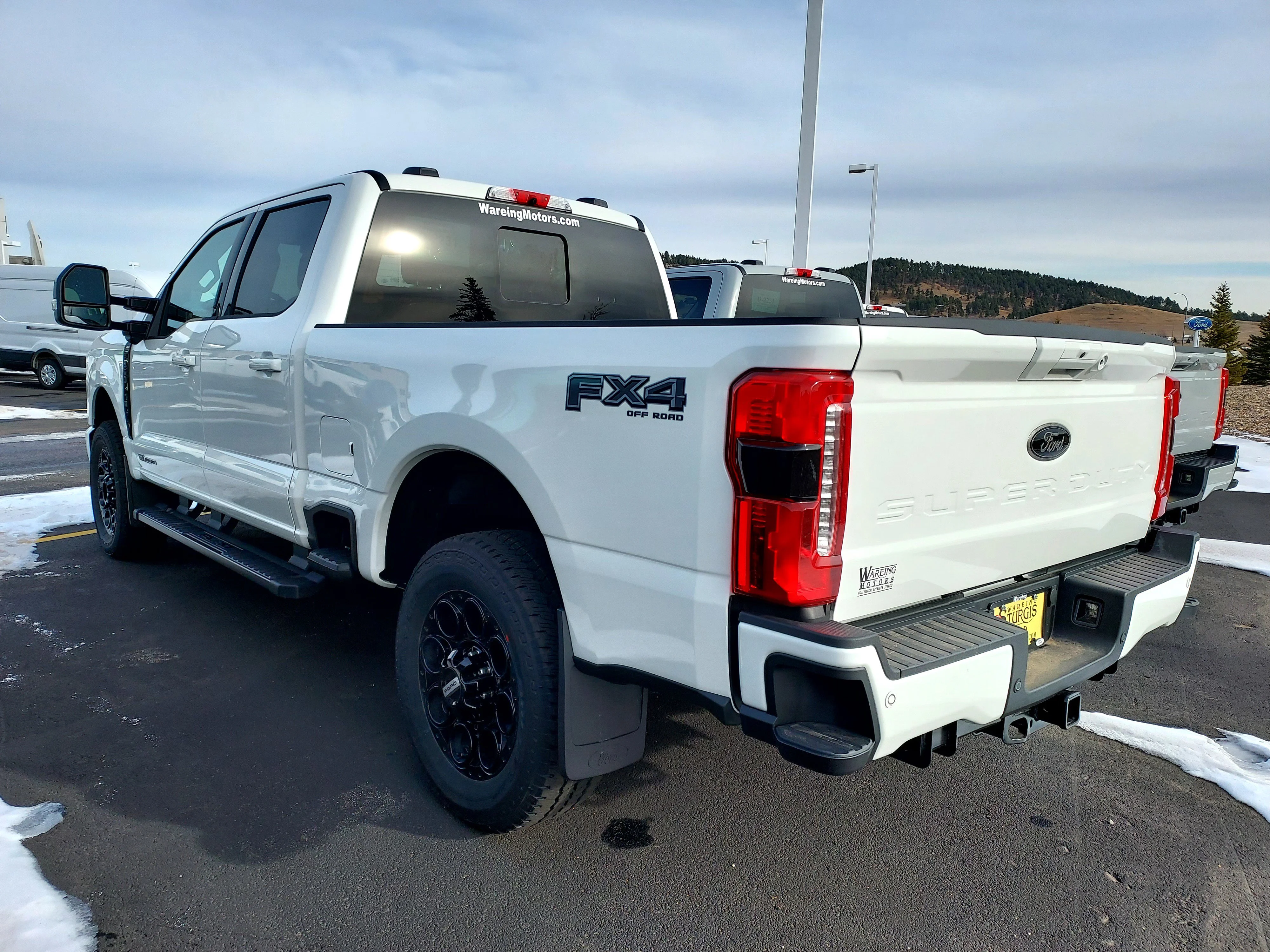 New 2026 Star White Metallic Tri-Coat Ford LARIAT image 5