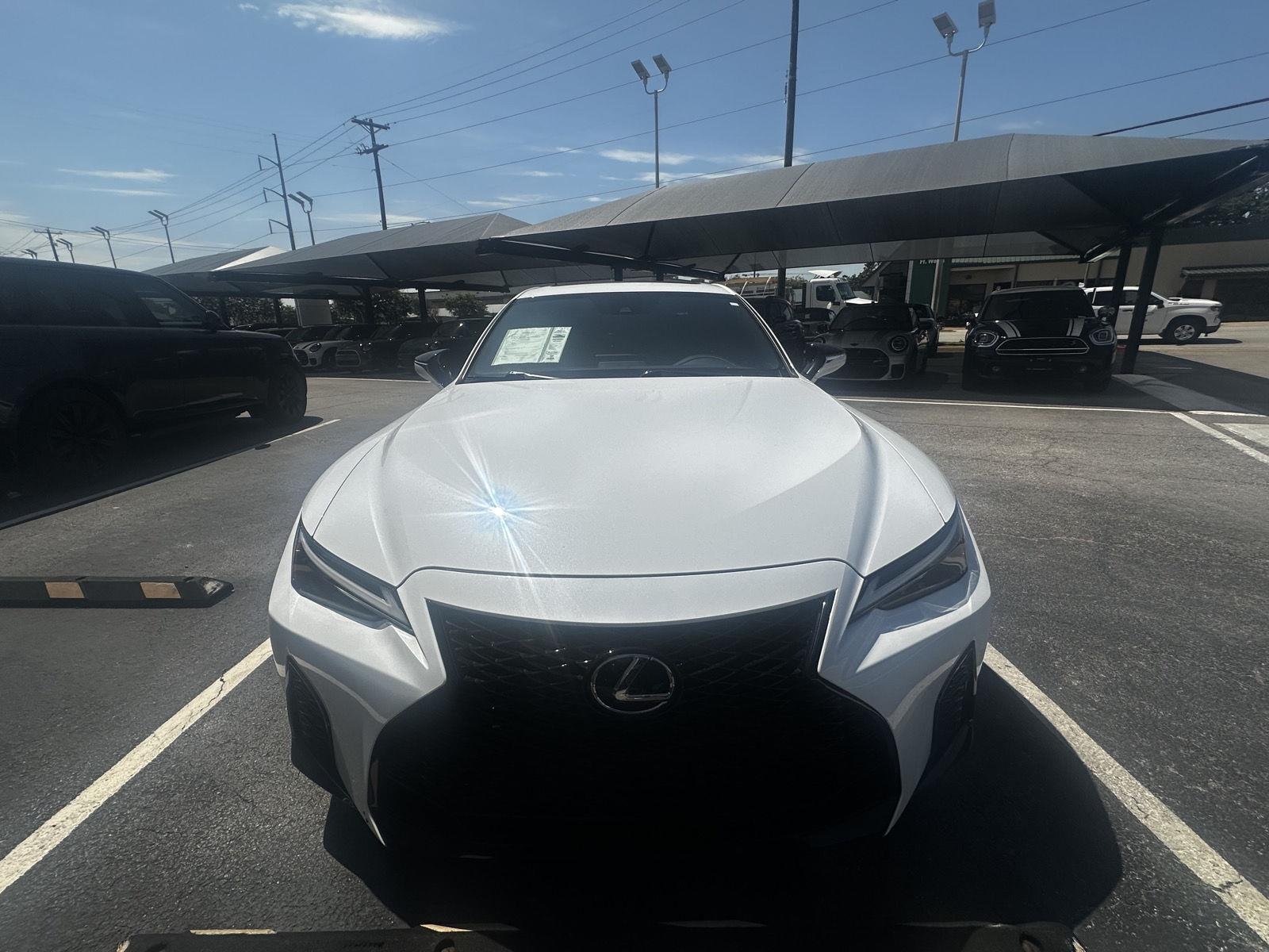Used 2024 Ultra White Lexus IS 350 F SPORT Design image 2