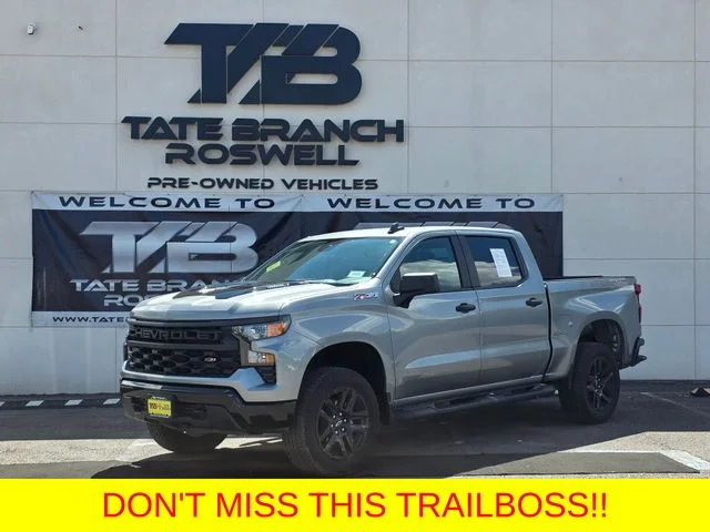 Pre-Owned 2025 Chevrolet Silverado 1500 Custom Trail Boss