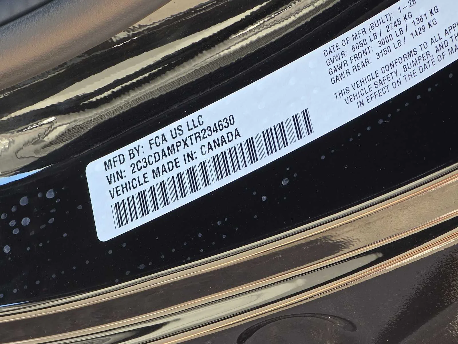 New 2026 Diamond Black Crystal Pearlcoat Dodge Scat Pack image 24