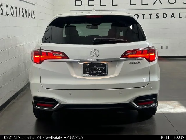 Used 2017 White Acura Advance Package image 3