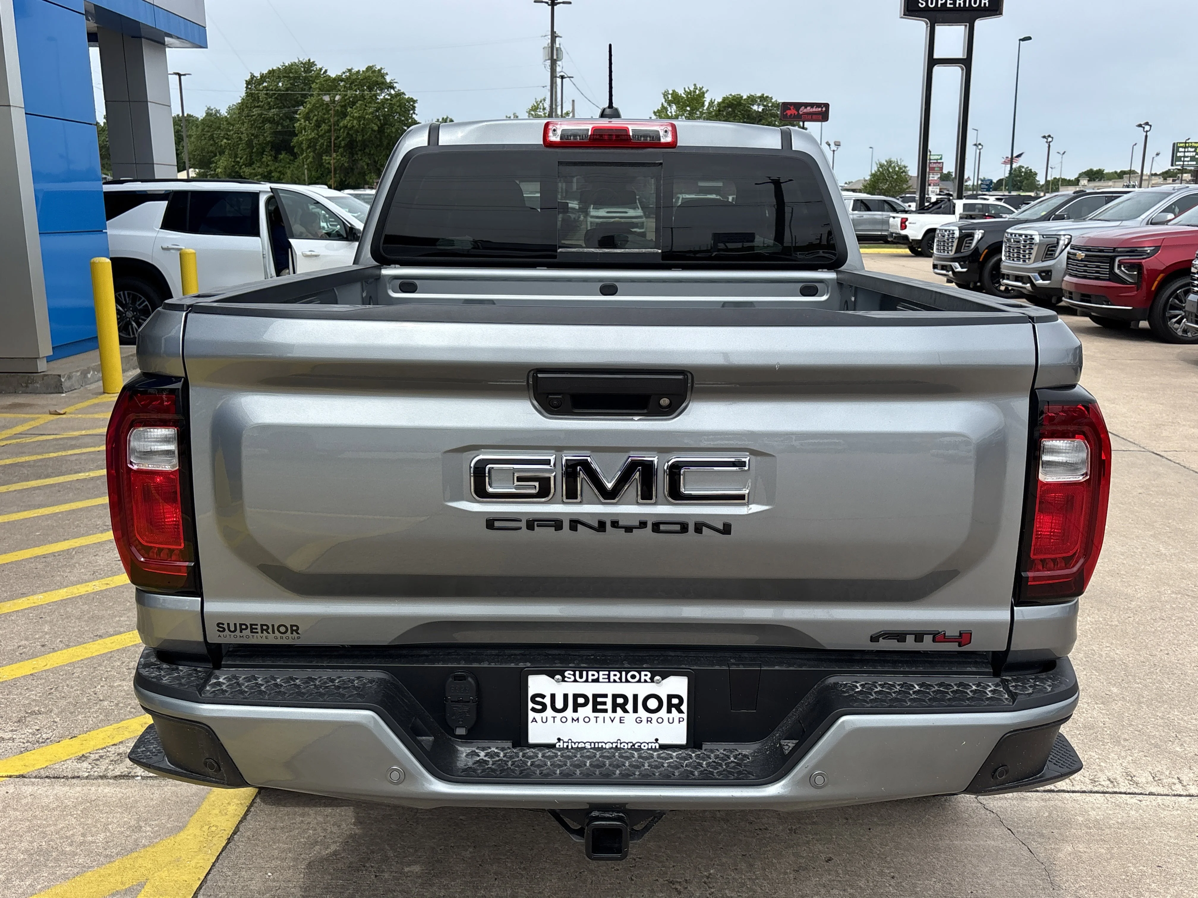New 2026 Sterling Metallic GMC 4WD AT4 image 4
