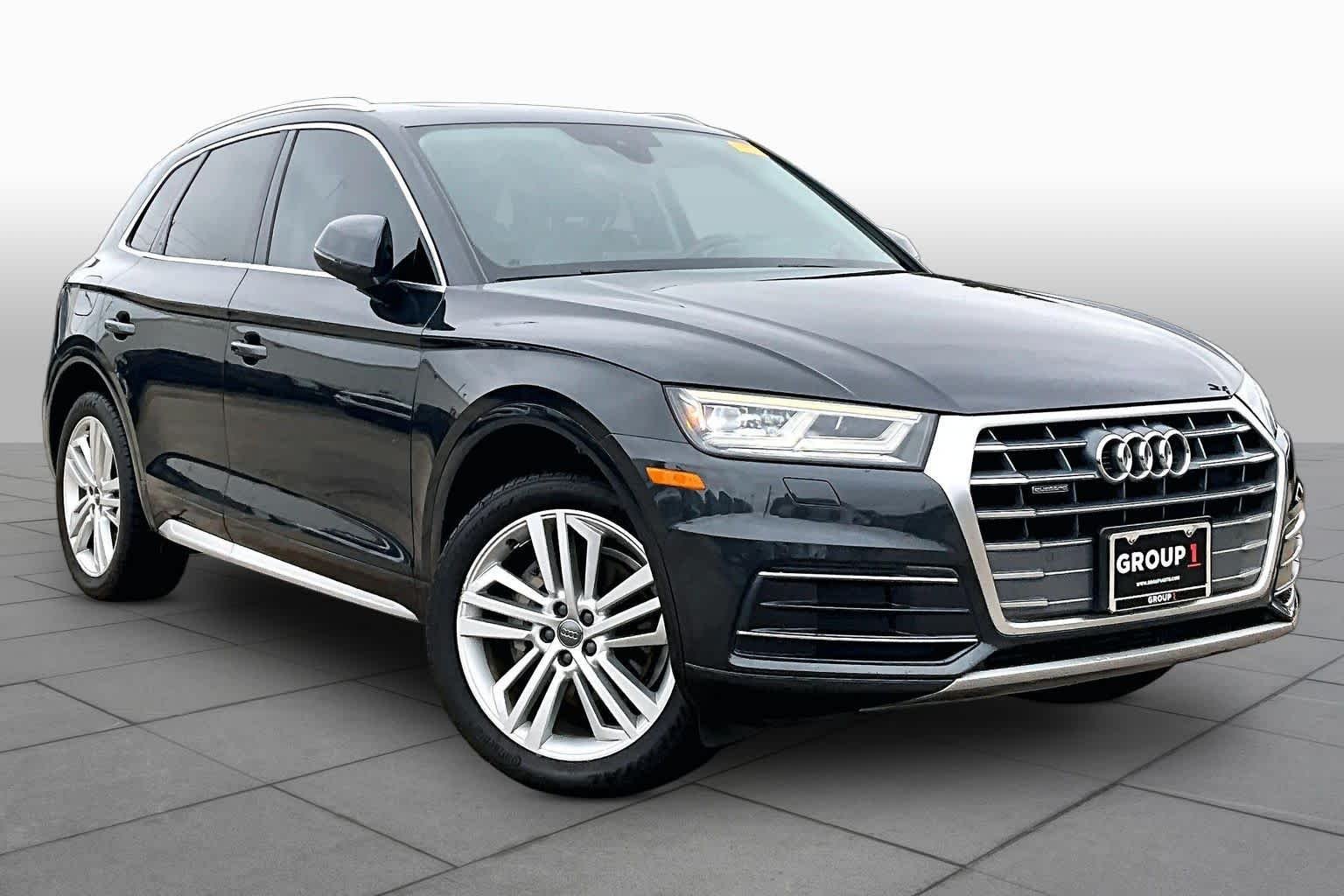 Used 2018 Manhattan Gray Metallic Audi Tech Premium Plus image 3