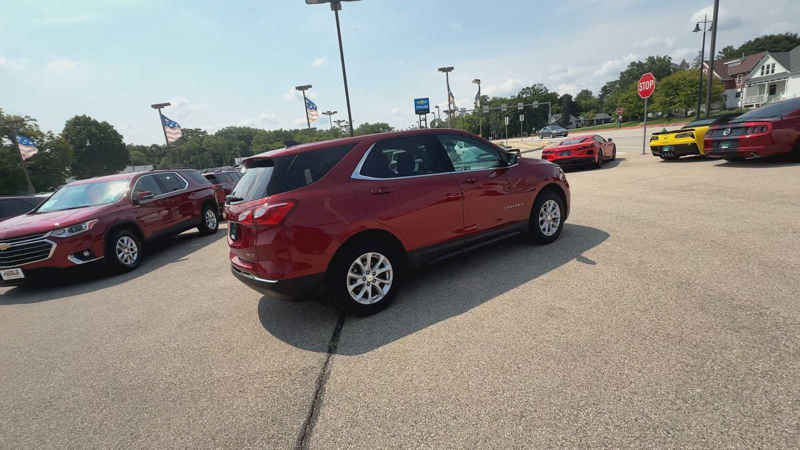 Certified Used 2018 CAJUN RED TINTCOAT Chevrolet LT image 8