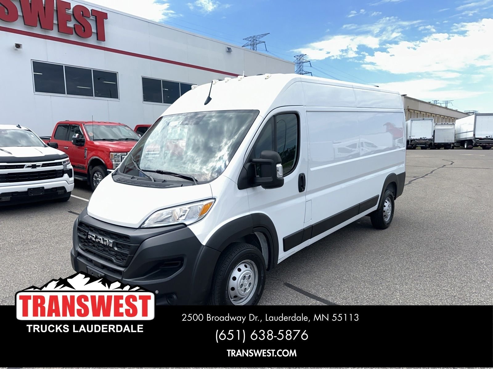 Used 2023 White Ram High Roof image 1