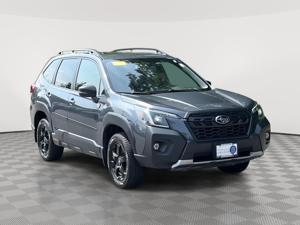 Used 2022 Magnetite Gray Metallic Subaru Wilderness image 3