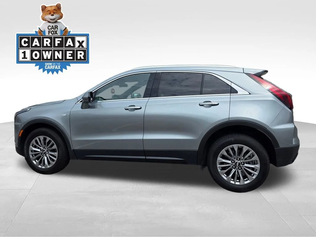 Used 2024 Argent Silver Metallic Cadillac Premium Luxury image 4