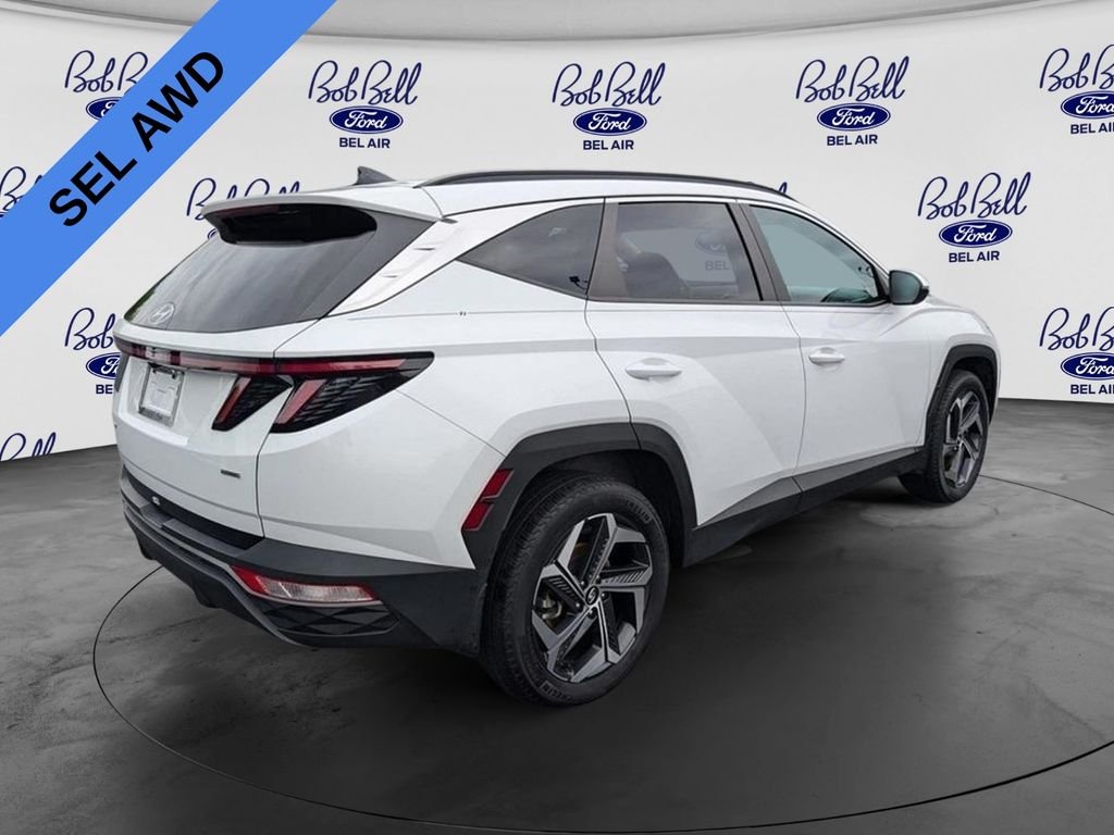 Used 2023 White Hyundai SEL image 3