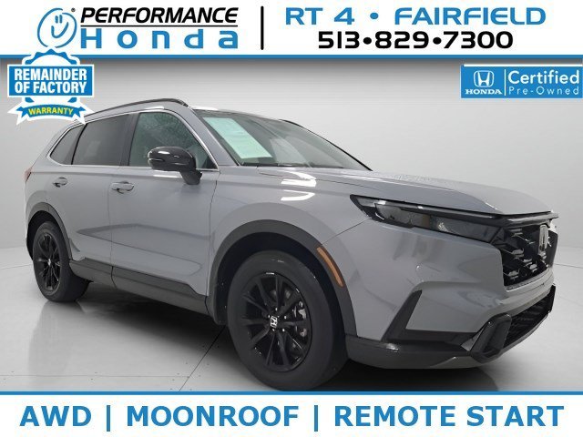 Certified Used 2025 Urban Gray Pearl Honda HYBRID AWD SPORT image 38