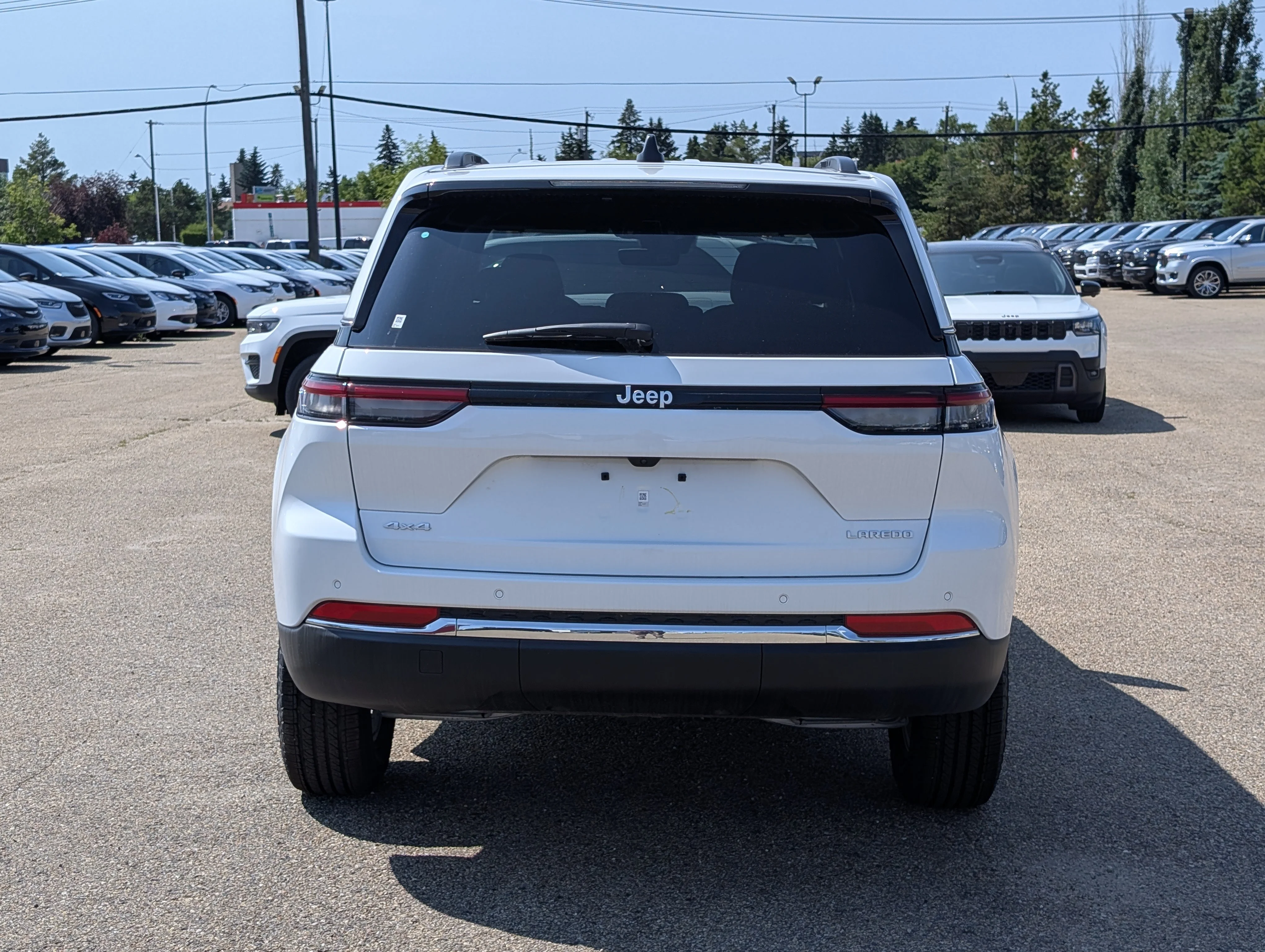 New 2025 Bright White Jeep Laredo image 5