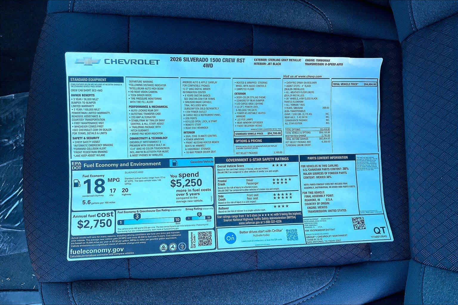 2026 Chevrolet Silverado 1500 RST - Photo 18