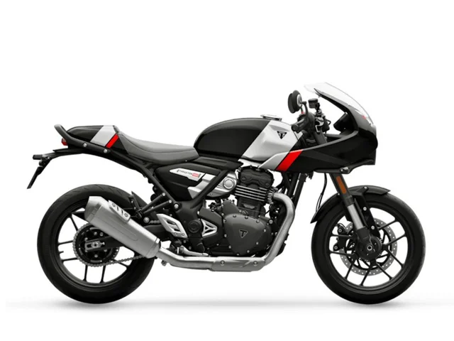 2026 Triumph Thruxton 400 Phantom Black / Aluminium Silver 