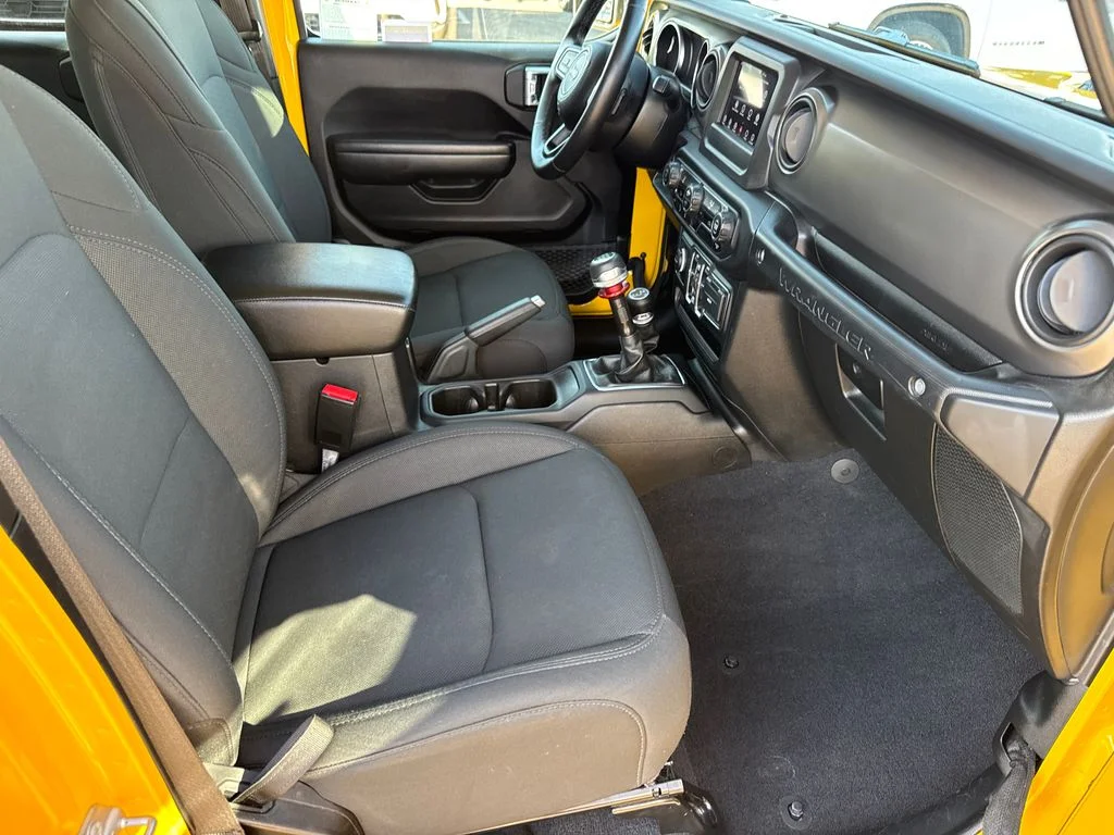 Used 2021 Yellow Jeep Unlimited Sport S image 15