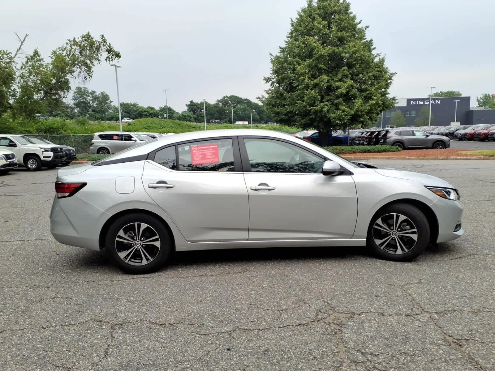 Certified Used 2023 Brilliant Silver Metallic Nissan SV image 4