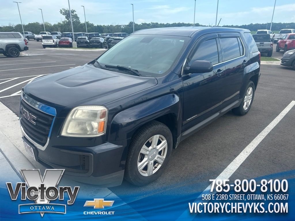 Used 2016 Blue GMC SLE-1 image 1