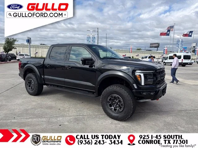 Used 2025 Black Metallic Ford Raptor image 3