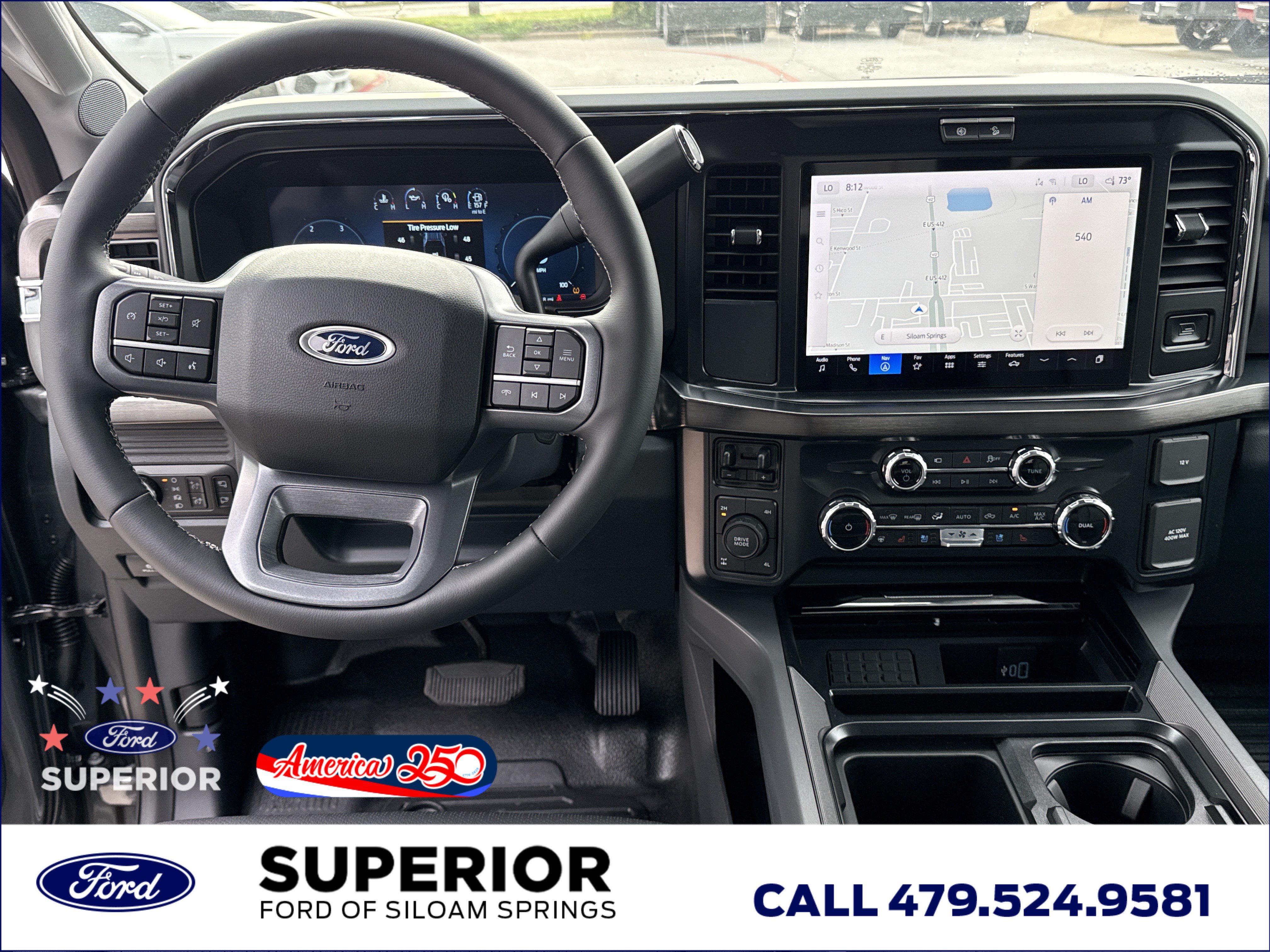 New 2026 Carbonized Gray Metallic Ford Lariat 4WD image 8